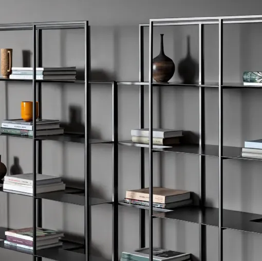  Libreria di design a muro Optic di Bonaldo