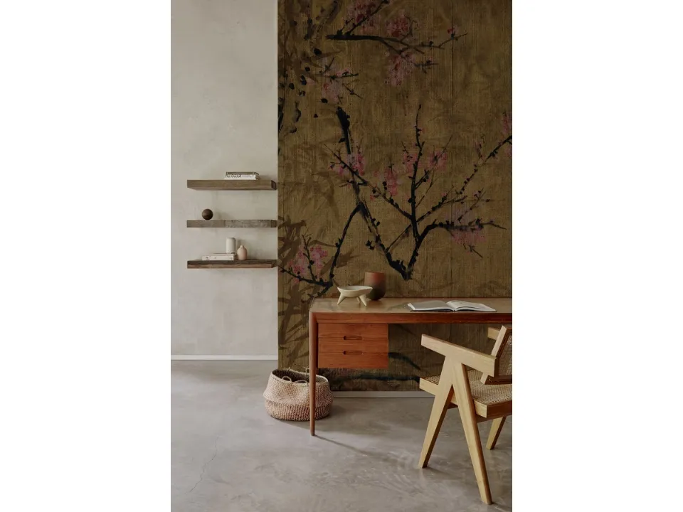 Carta da parati con fiori di ciliegio Sakura di Wall&Decò