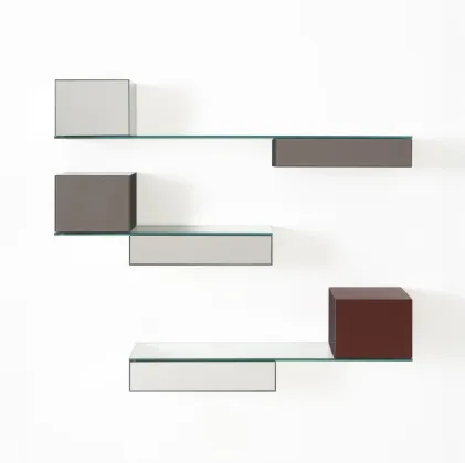 Mensole Ollie Wall Unit di Glas Italia