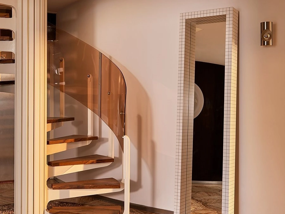 Specchio Quaderna Mirror 476 di Zanotta