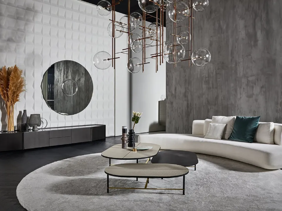 Specchio rotondo Sole di Gallotti&Radice