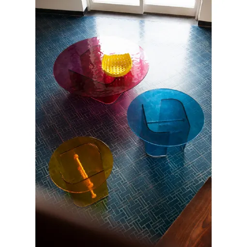 Tavolino Double L Glaze di Potocco