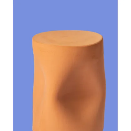 Tavolino in terracotta Toblo di Miniforms