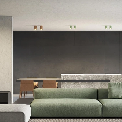 Lampada a soffitto 432 Ways di Panzeri