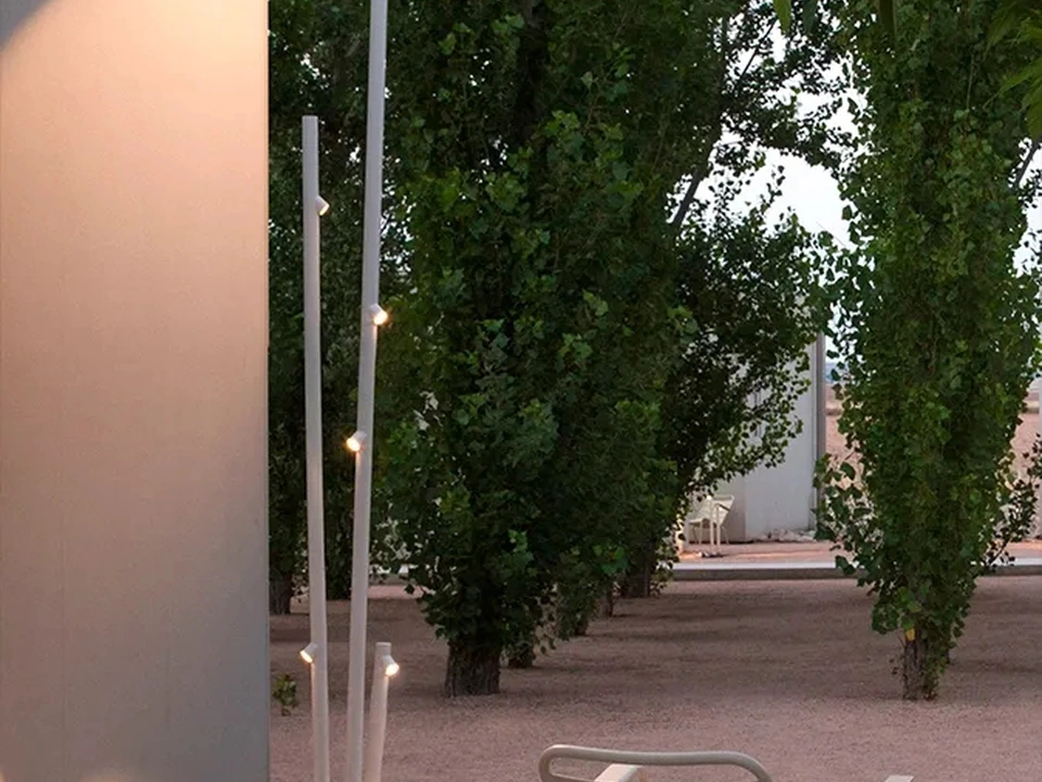 Lampada da esterno Bamboo di Vibia