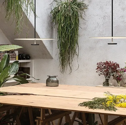 Lampada a sospensione Flat di Vibia