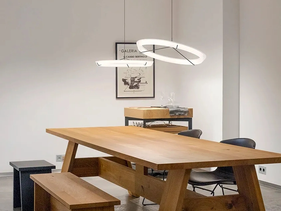 Lampada a sospensione Halo Jewel di Vibia