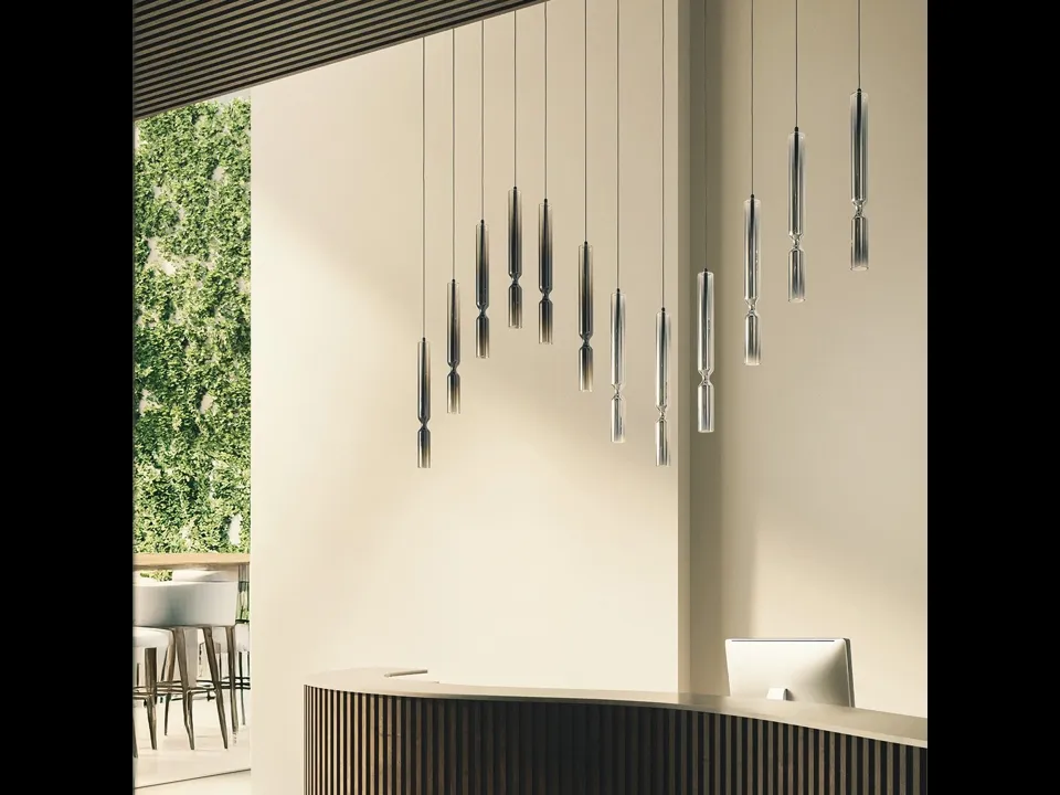 Lampada a sospensione Misty di Pentalight