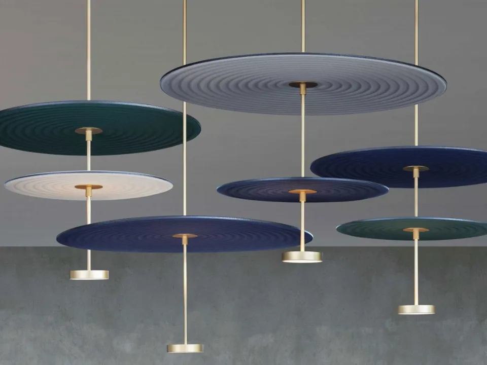 Lampada a sospensione modulare e componibile Feel di Pentalight