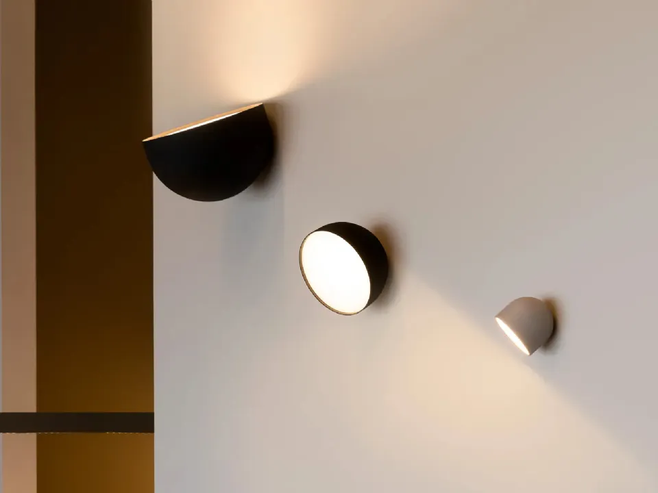 Lampada da parete Plusminus di Vibia