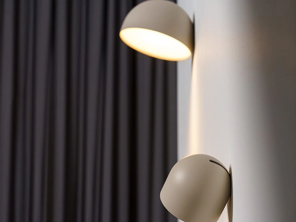 Lampada da parete Plusminus Solo di Vibia