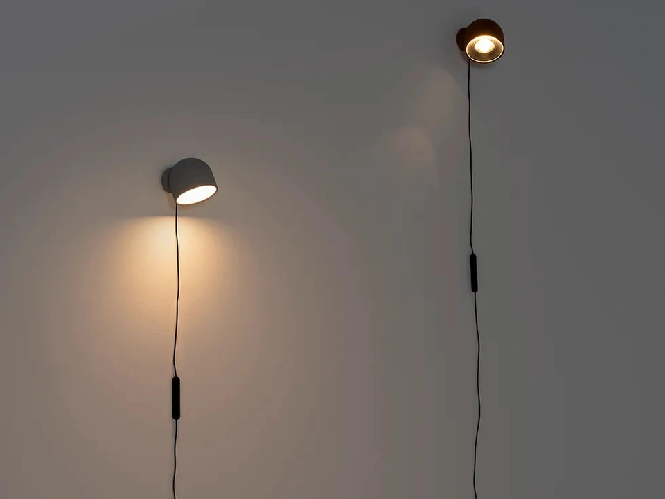 Lampada da parete Plusminus Solo di Vibia