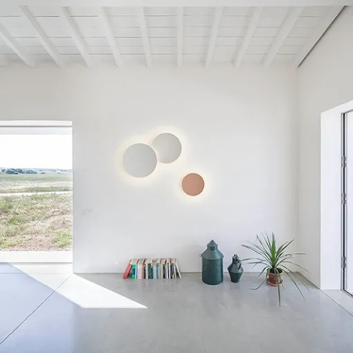 Lampada da parete Puck di Vibia
