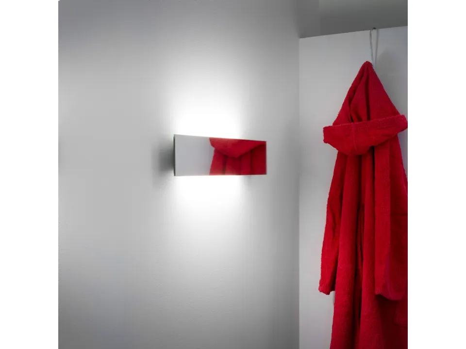Lampada da parete a specchio Shade di Davide Groppi