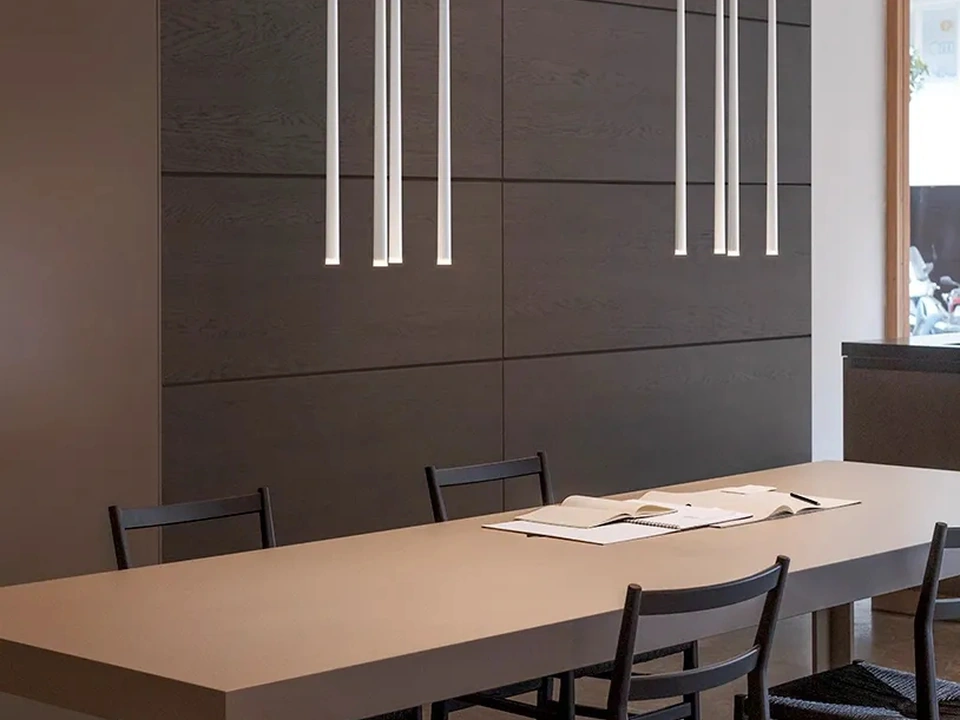 Lampada a sospensione Slim di Vibia