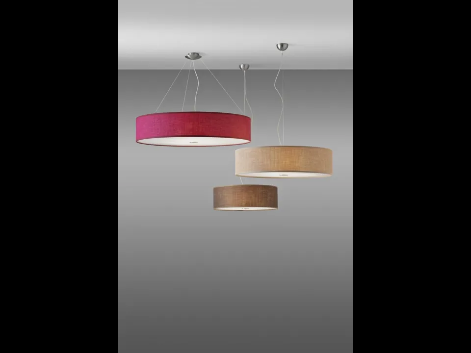 Lampada a sospensione Tessuto di Pentalight