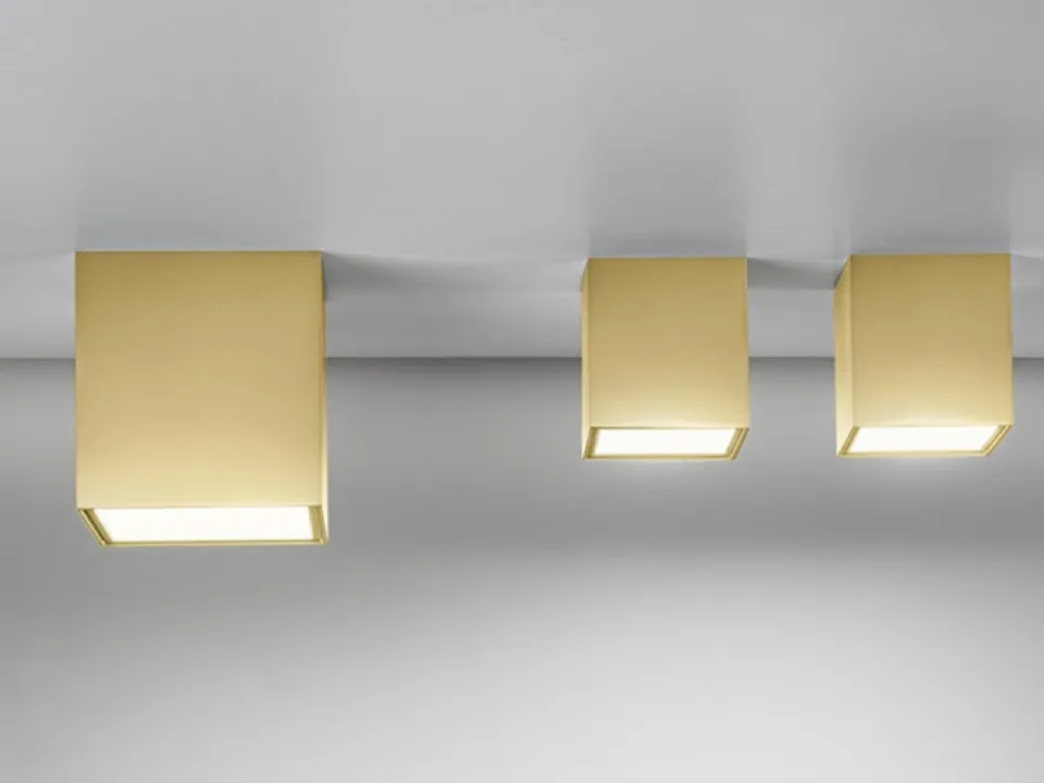 Lampada a soffitto Three di Panzeri