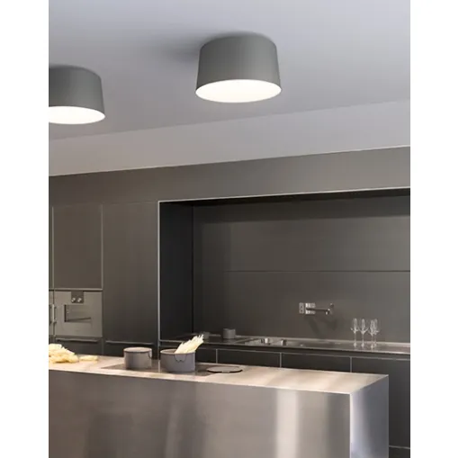 Lampada paralume da soffitto Tube di Vibia