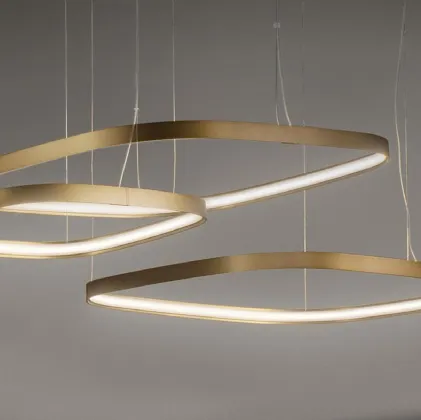 Lampada a sospensione Zero Square di Panzeri