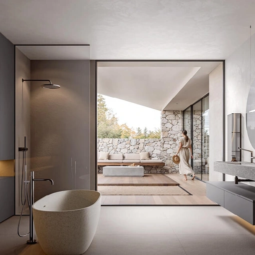 Mobile da Bagno sospeso Giunone 2536 di Edoné