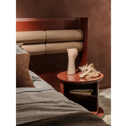 Comodino Hide Seek Mini in legno laccato lucido di Gallotti&Radice