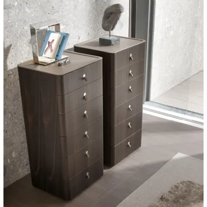 Cassettiera Kube in Rovere di Alivar