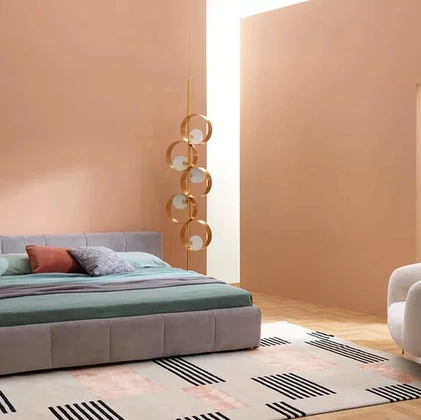 Letto imbottito Pixel Box di Saba