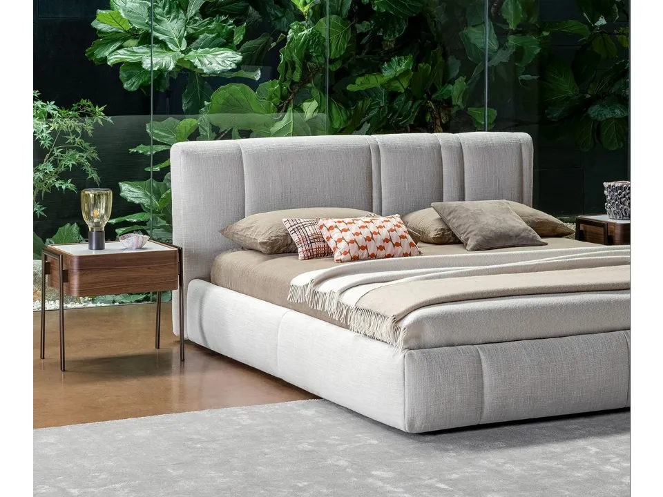 Letto con box contenitore Rigoletto di Bonaldo