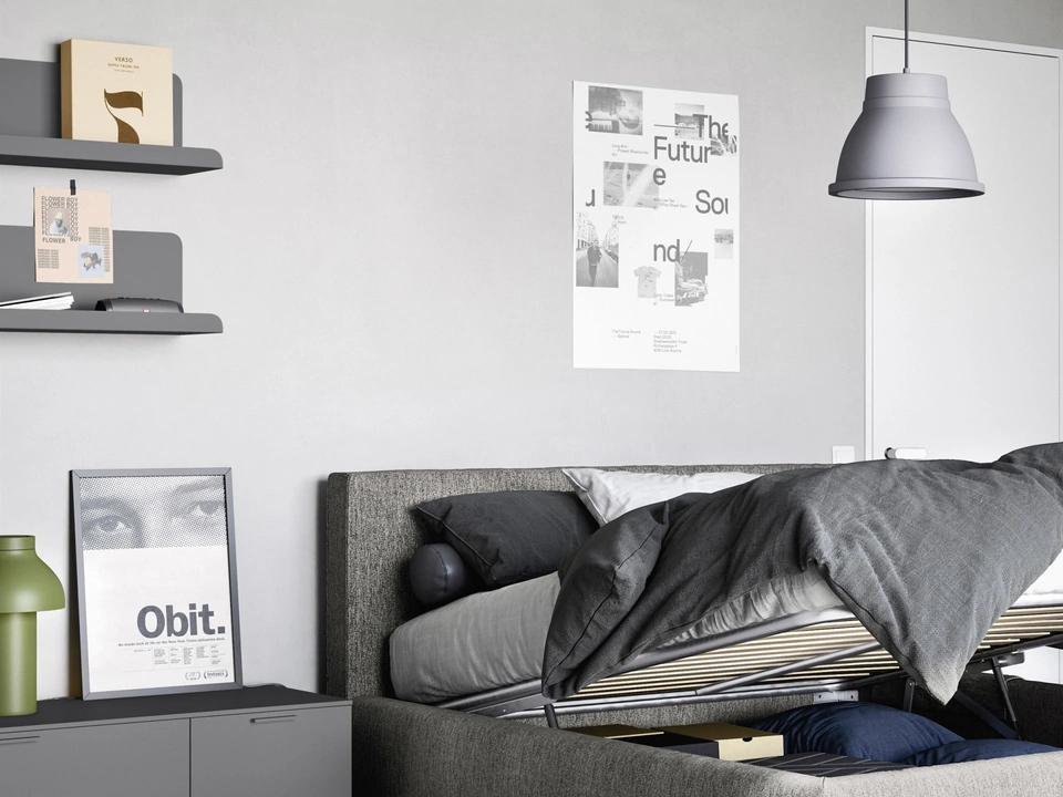 Letto singolo Wind di Nidi