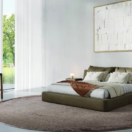 Letto in pelle Timeo di Alivar