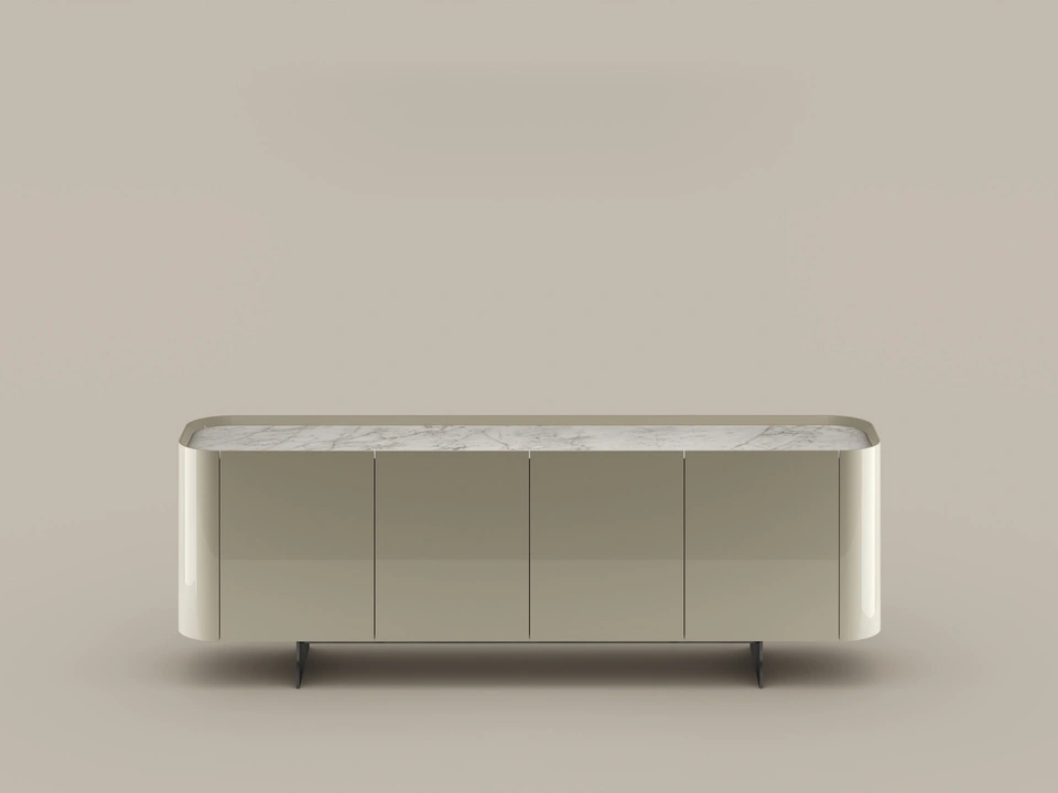 Madia in legno laccato lucido Arragan di Bonaldo