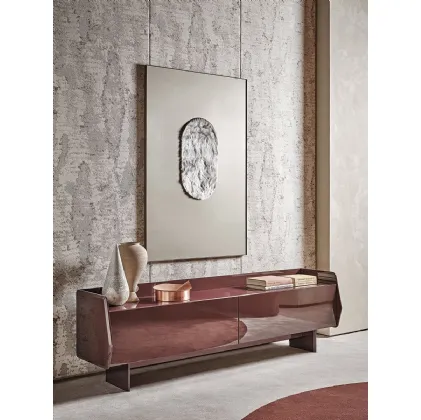 Madia Gastone in legno laccato lucido di Gallotti&Radice