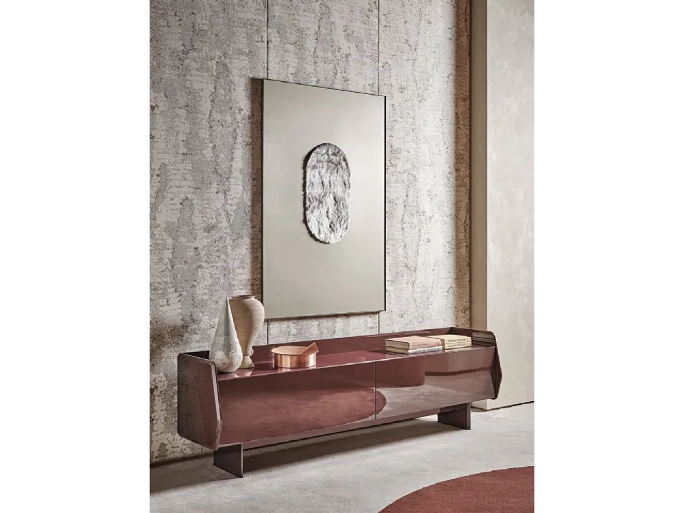 Madia Gastone in legno laccato lucido di Gallotti&Radice