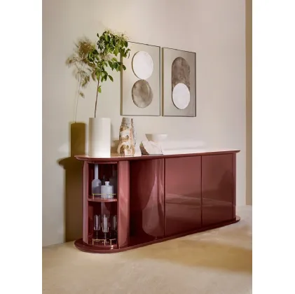 Madia Hide Seek Door in legno laccato lucido di Gallotti&Radice