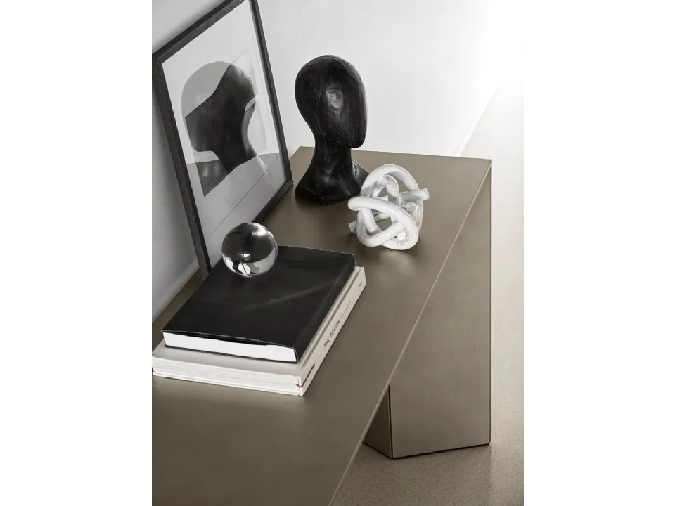 Mobile ingresso Dolm Console in legno rivestita in cristallo di Gallotti&Radice