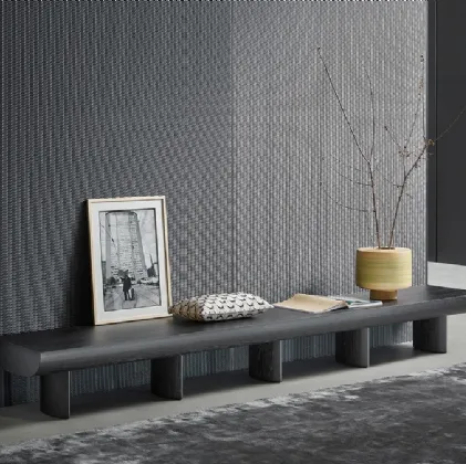 Mobile ingresso in legno Sculptural di Bonaldo