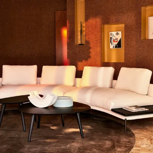 Divano semicircolare Noah di Zanotta