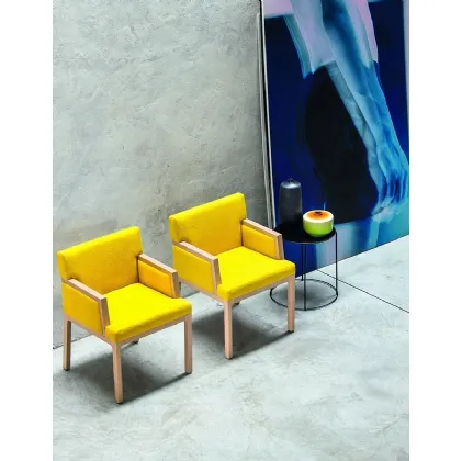 Sedia in tessuto Flux 1507 di Bross Italia