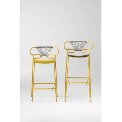 Sgabello Genoa MET IM CROSS Stool di TrabA'