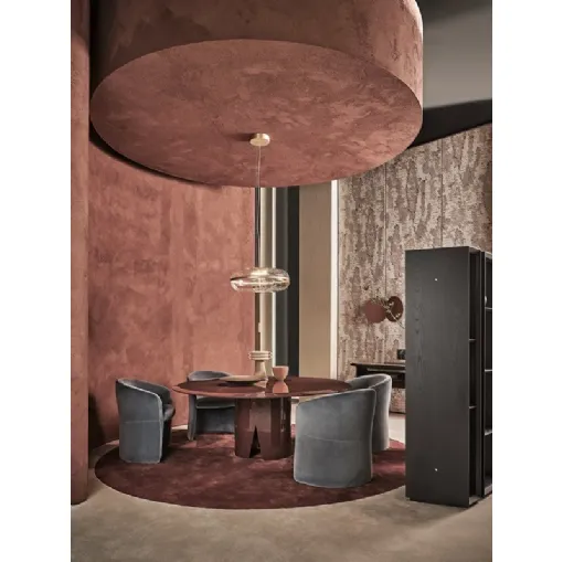 Sedia Janette in velluto di Gallotti&Radice