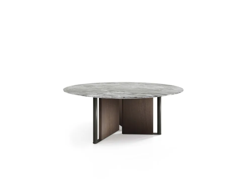 Tavolo In Between con top in marmo di Lema