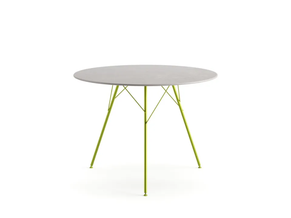 Tavolo rotondo Leaf Table di Arper