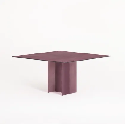Tavolo quadrato Simoon di Glas Italia