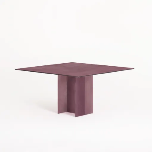 Tavolo quadrato Simoon di Glas Italia