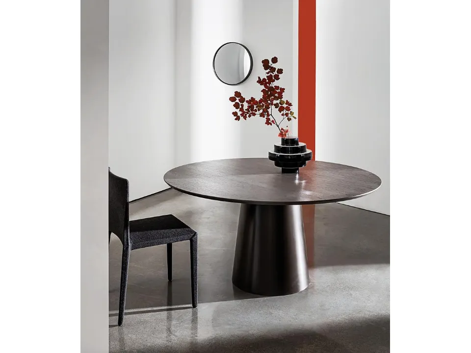 Tavolo rotondo Totem Wood di Sovet