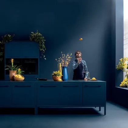 Cucina Moderna Frame Tone-on-Tone 02 di Fantin