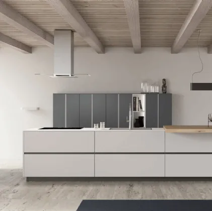 Cucina Moderna M2 Linea Grigio Efeso di Meson's Cucine