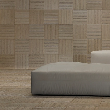 Parquet Mattonelle Tessuto in essenza rovere europeo di Giacobazzi