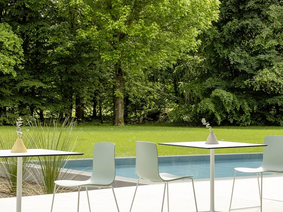 Sedia outdoor Aava di Arper