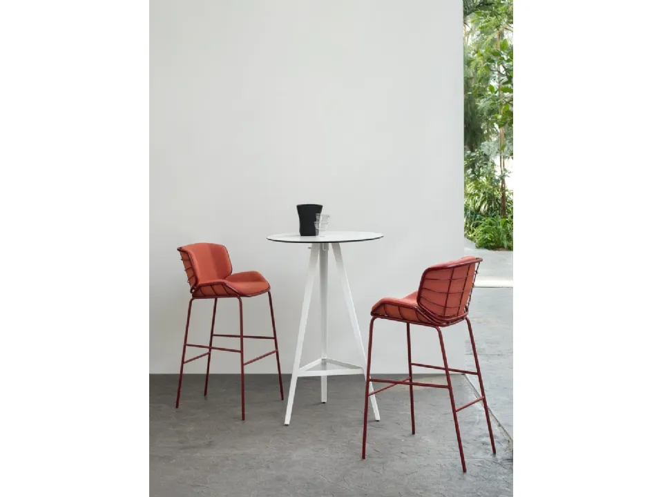 Sgabello per esterno Skin Stool di TrabA'